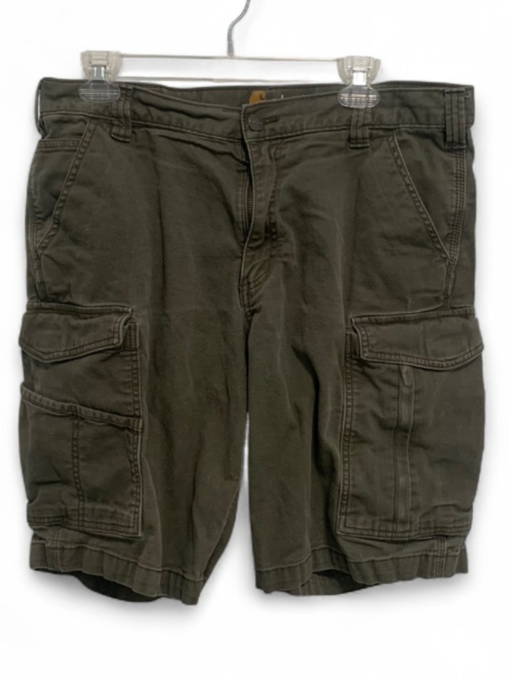 Carhartt Relaxed Fit Men's Cargo Shorts in Olive